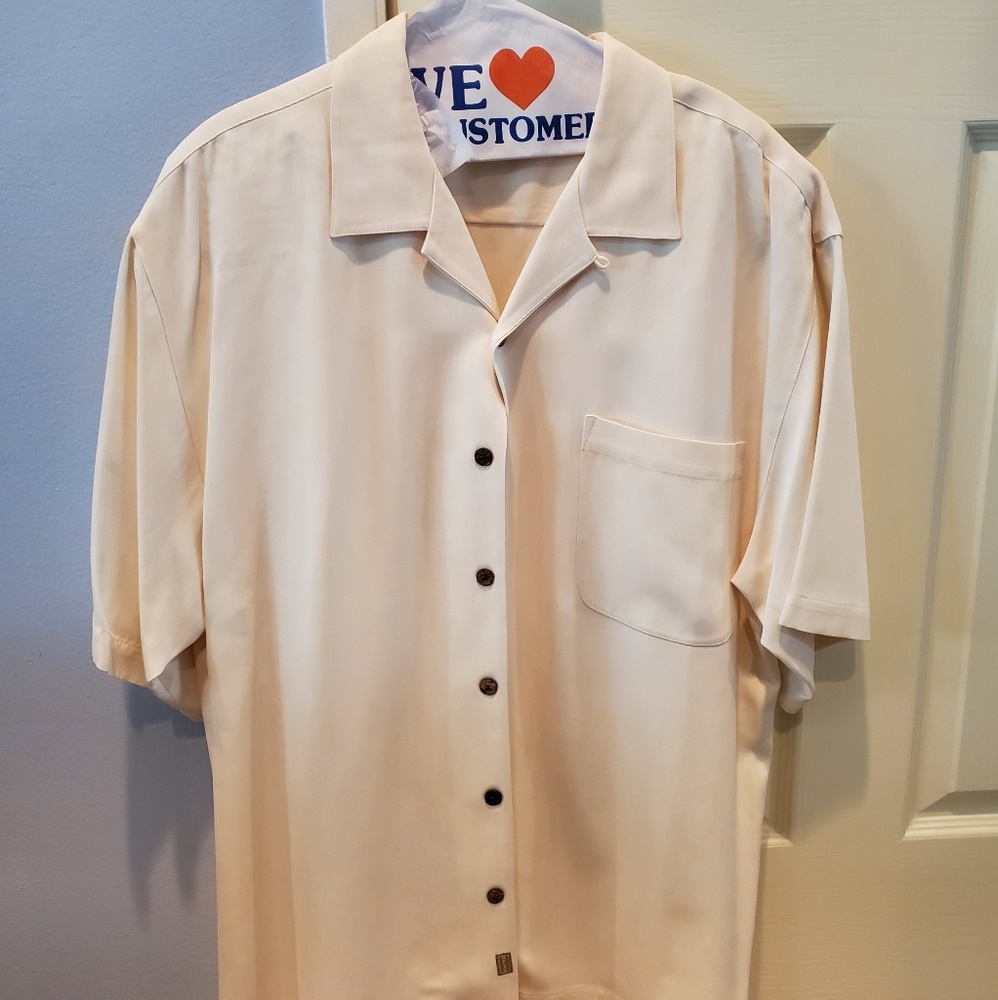 Men's Silk Tommy Bahama Shirt 🍹🏄‍♂️✌🏻